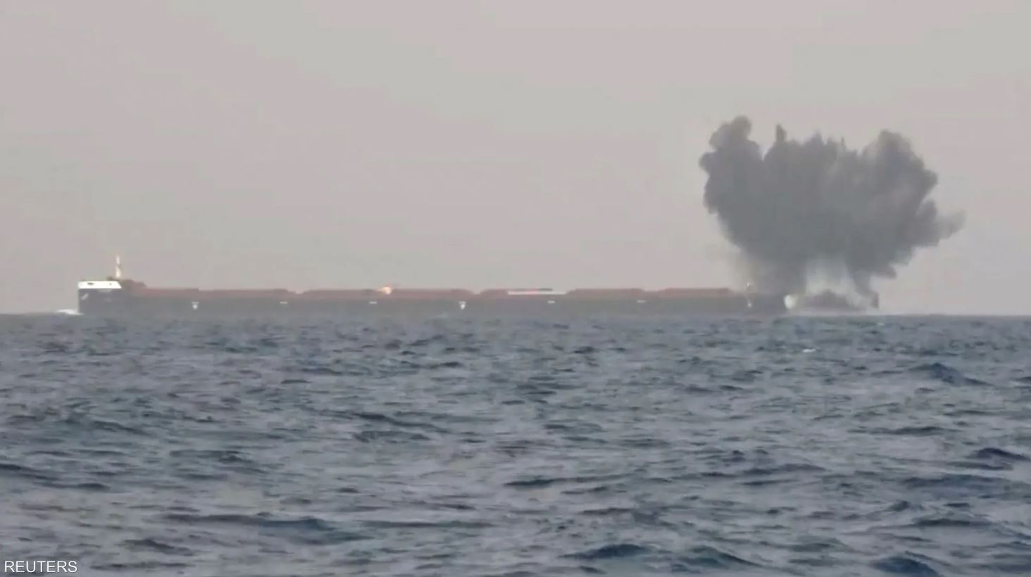 أمبري: معلومات عن مهاجمة سفينة جديدة في البحر الأحمر