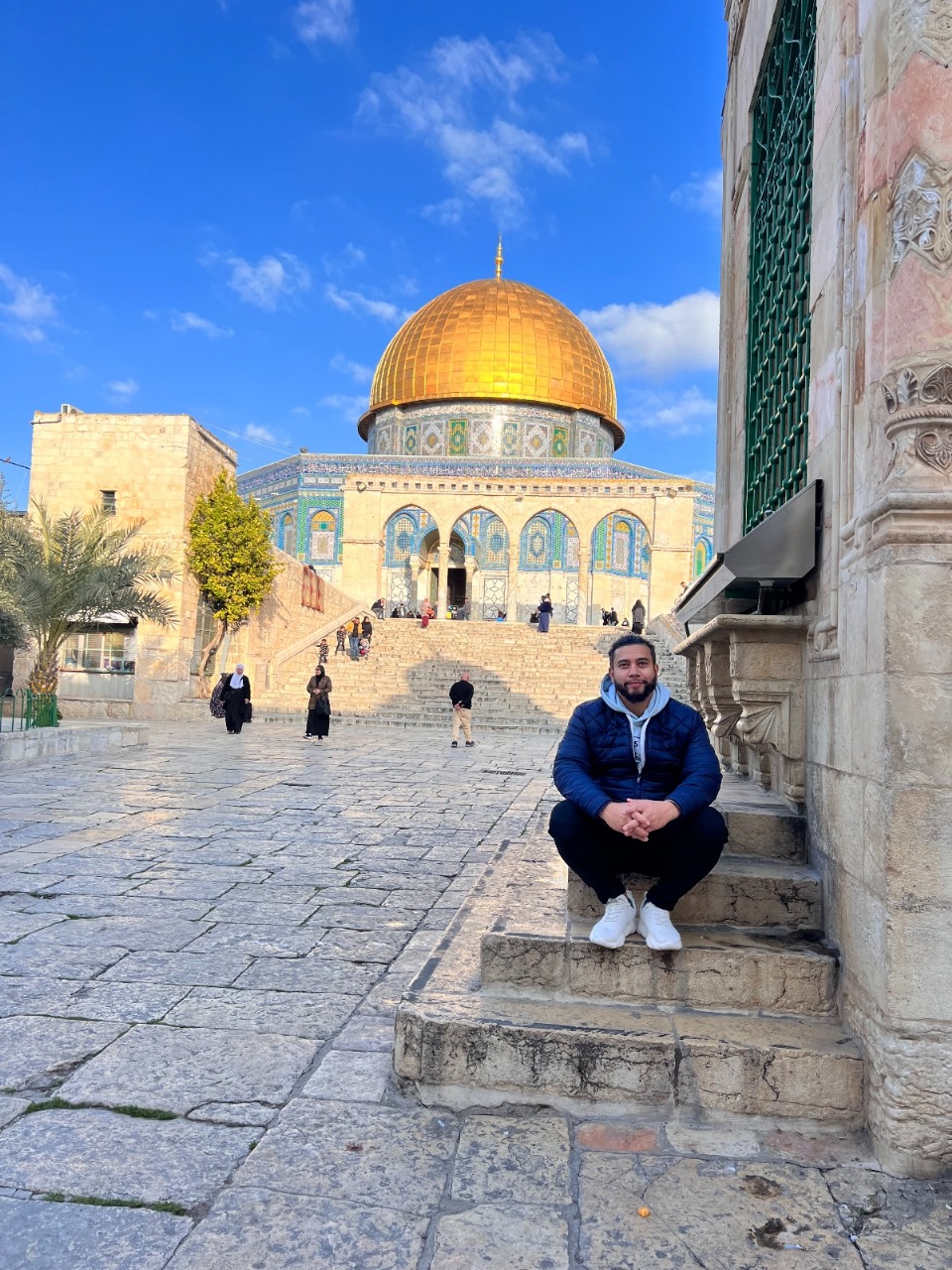 الرحّالة الإماراتيّ عدنان النخلاني في ربوع فلسطين