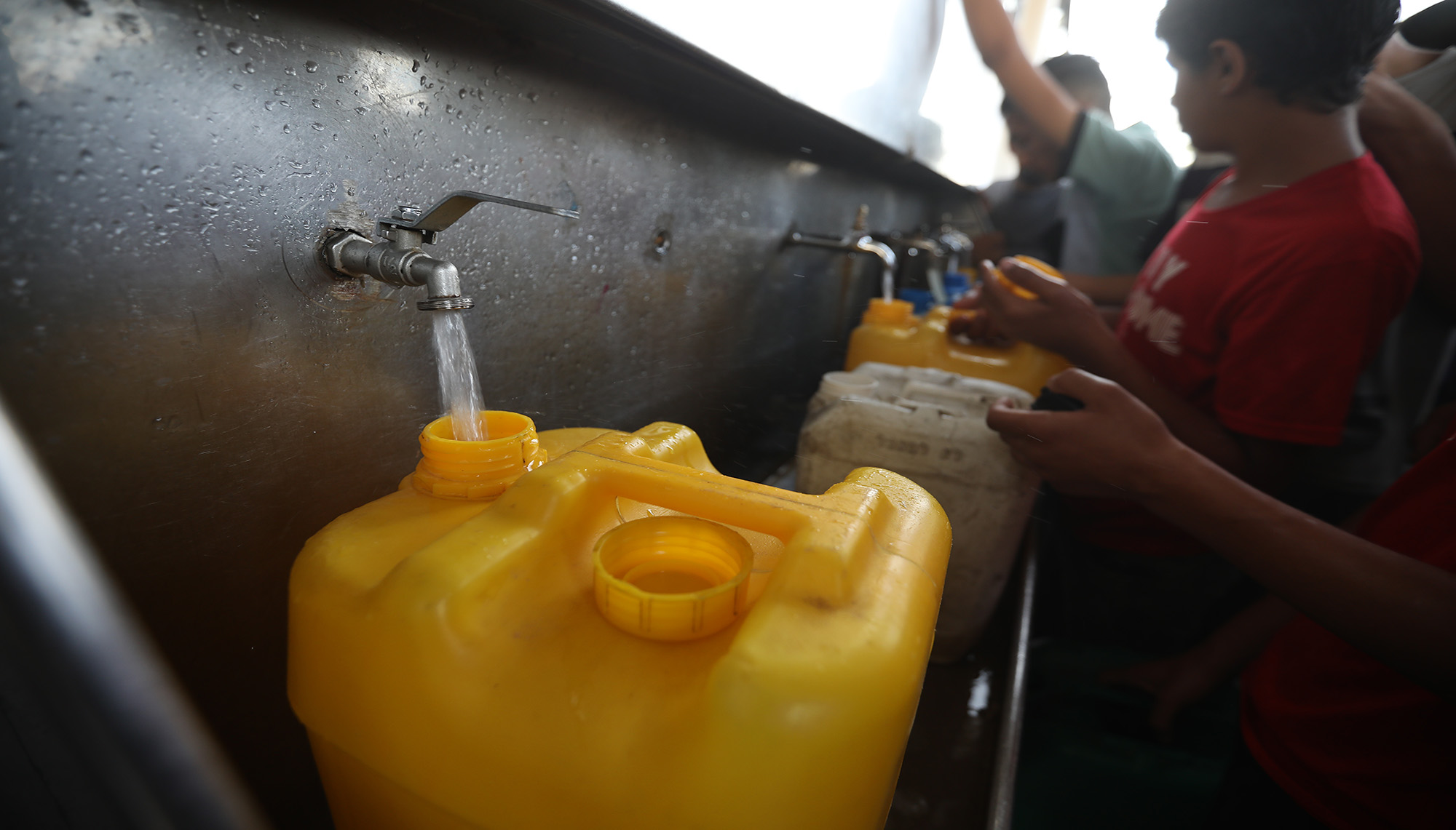 أعمار فلسطين تحصل على المرتبة 3 في تصنيف أممي للجان توزيع المياه في غزة