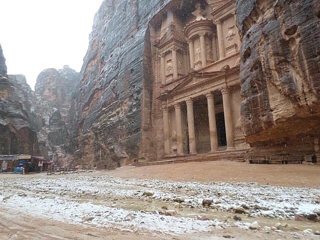 البترا ..  خطة للتعامل مع الظروف الجوية في الشتاء 