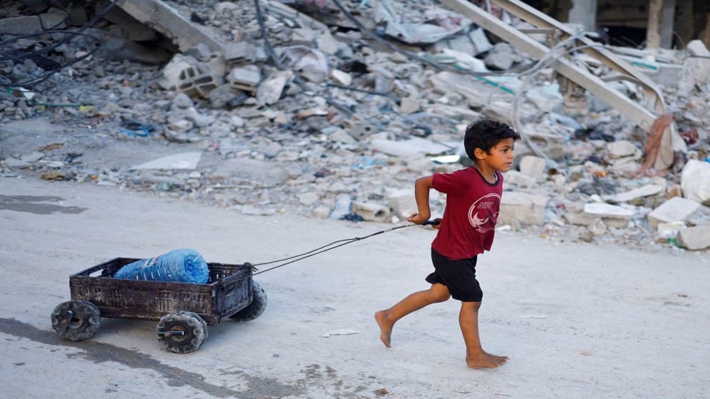 اليونيسف: 90% من أطفال غزة يفتقرون إلى الغذاء