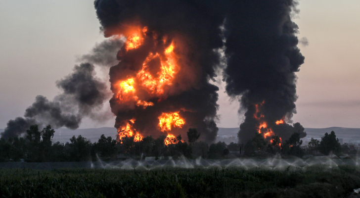 اندلاع سلسلة حرائق في شمالي العراق 