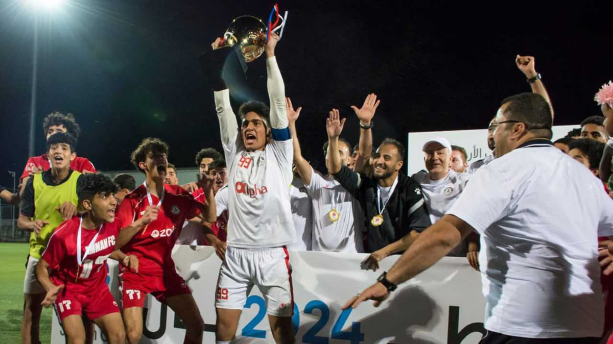 عمان FC يتوج بلقب كأس الأردن تحت سن 17