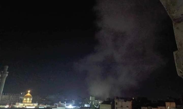 قصف اسرائيلي يستهدف محيط السيدة زينب بريف دمشق 