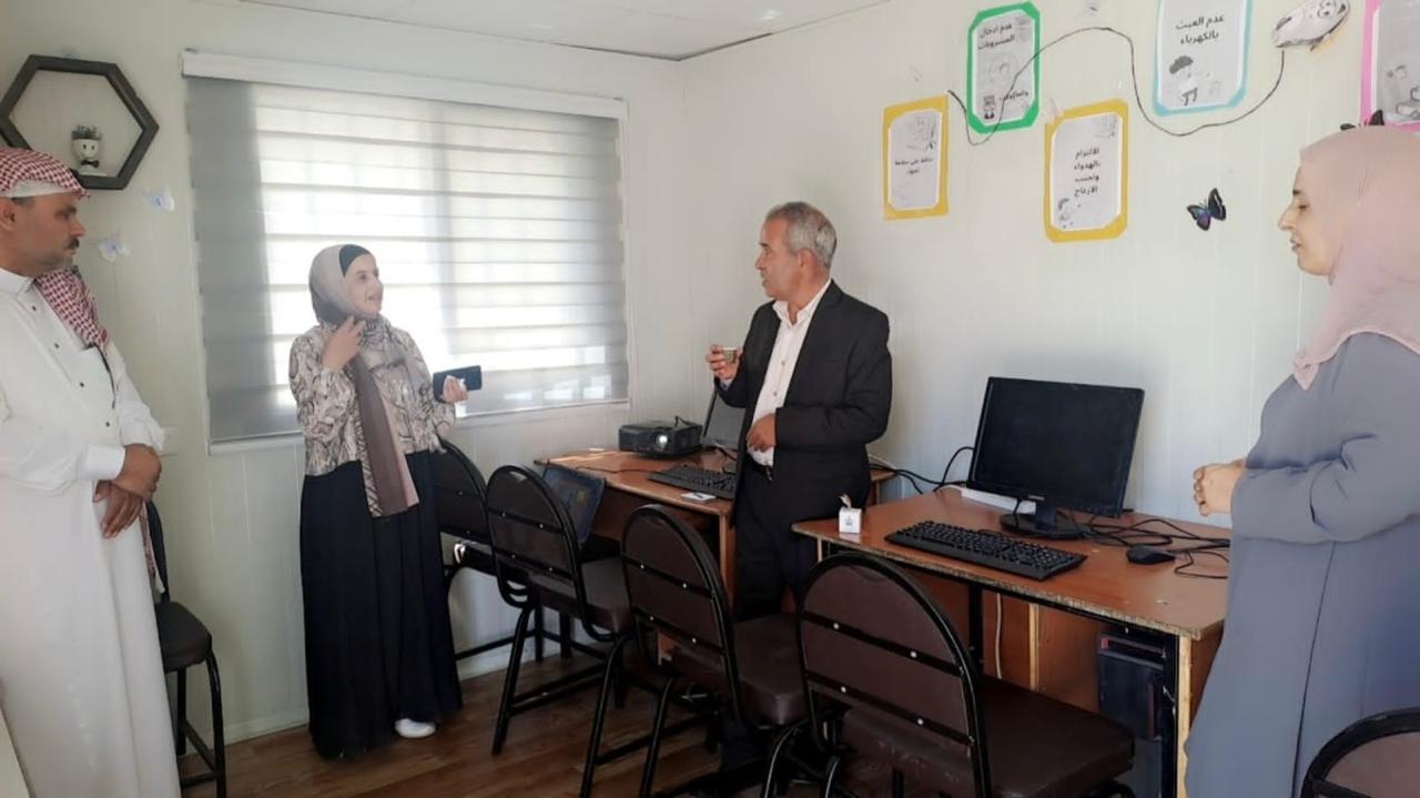 افتتاح مشروع تكنو إبداع - سنبلة الخير في مدرسة ضاحية جعفر 