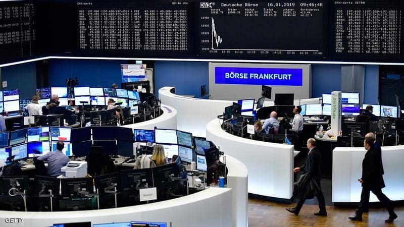 الأسهم الأوروبية تغلق على انخفاض  