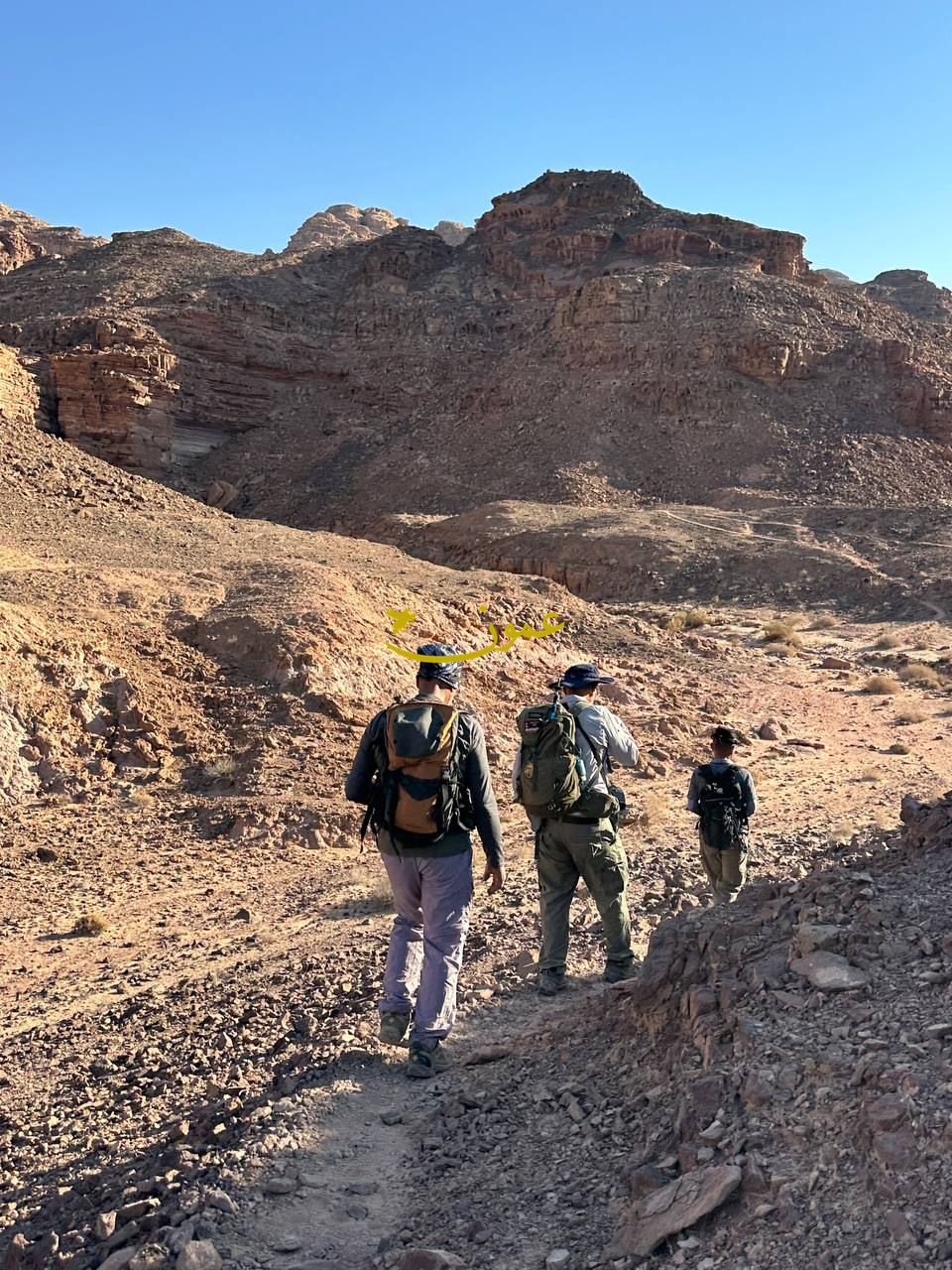 مسار قصيب والوسقة بوادي عربة