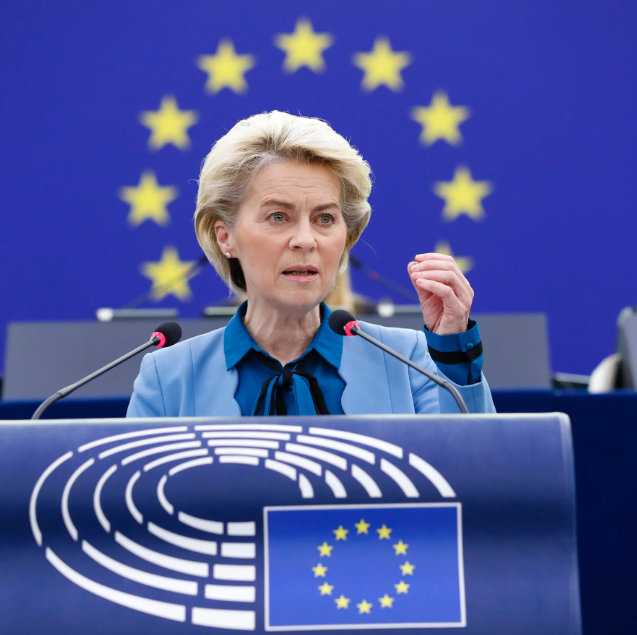 رئيسة المفوضية الأوروبية: خطة بايدن تستحق دعمنا الكامل