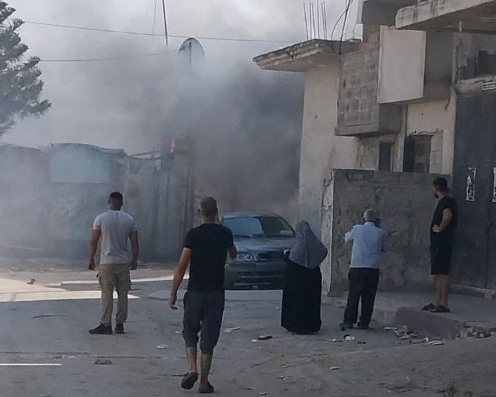 شهيد و9 إصابات في قصف للاحتلال على مخيم بلاطة بنابلس
