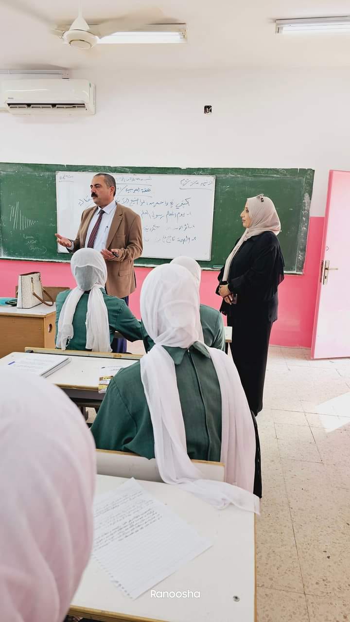 العمايرة يتفقد مدارس التعليم المهنيBTEC في الأغوار الشمالية