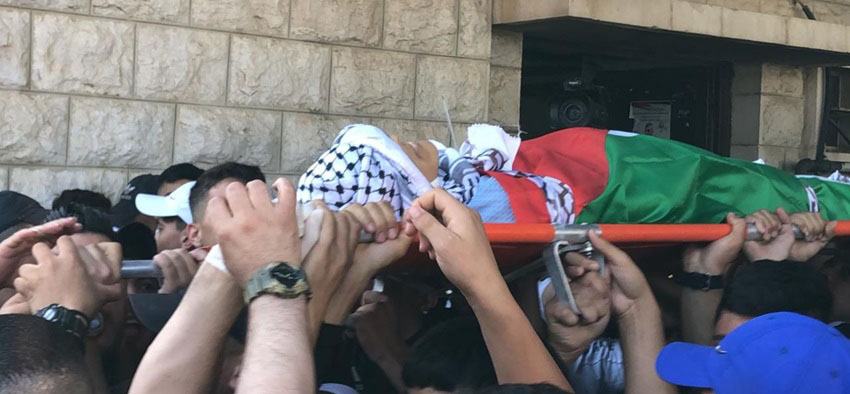 استشهاد فلسطيني برصاص الاحتلال في جنين