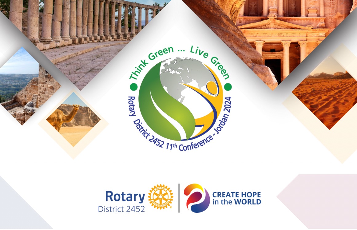 افتتاح مؤتمر الروتاري الاقليمي تحت شعار فكر اخضر عيش اخضر