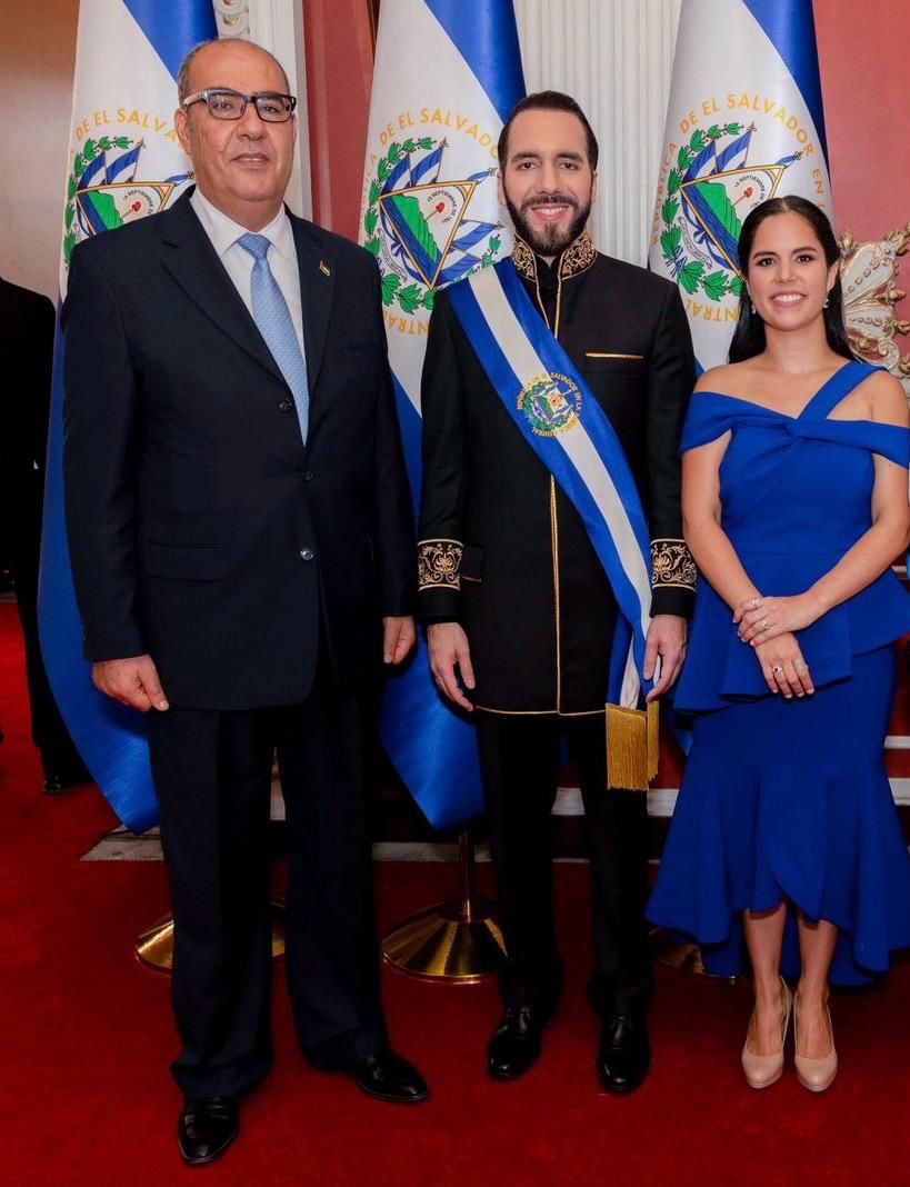 مندوبا عن الملك ..  السفير الخالدي يشارك بحفل تنصيب رئيس السلفادور